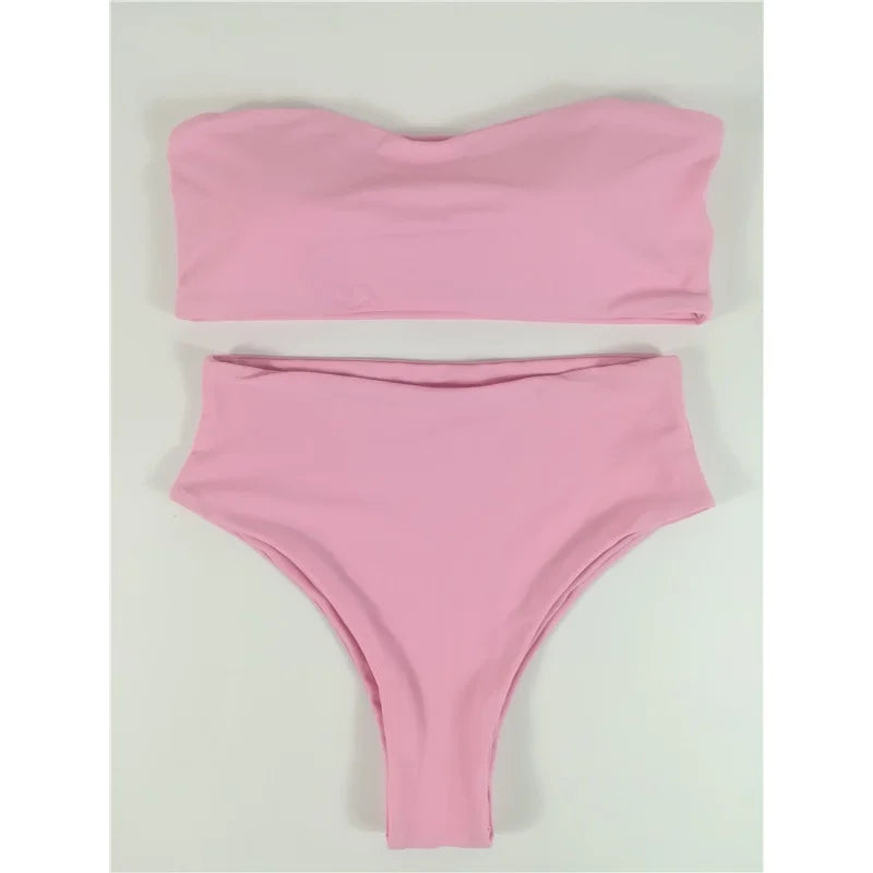 Dámské bikiny bez ramínek