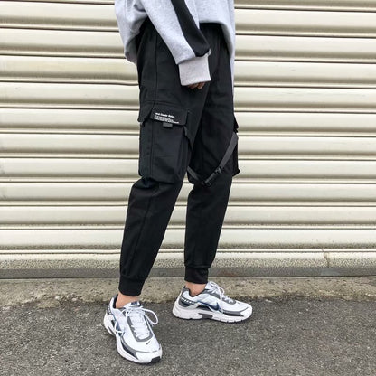 Pánské streetwear cargo kalhoty