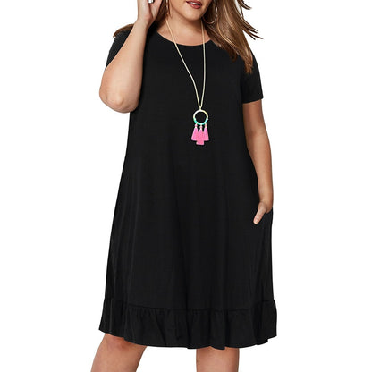 Dámské plus size letní šaty