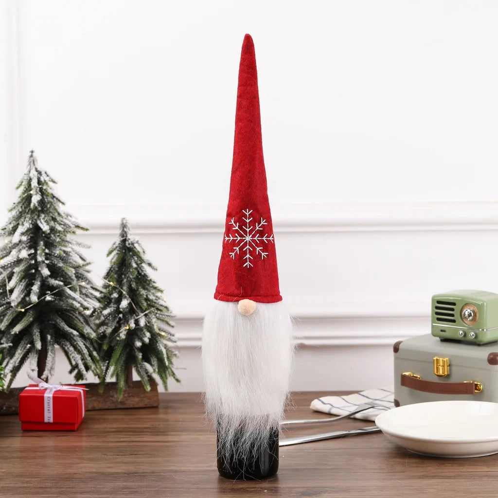 Dekorace skřítka na láhev