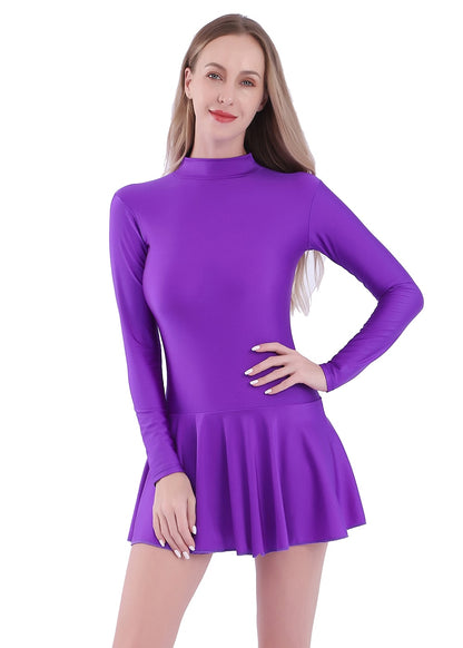 Dámský baletní trikot se sukní