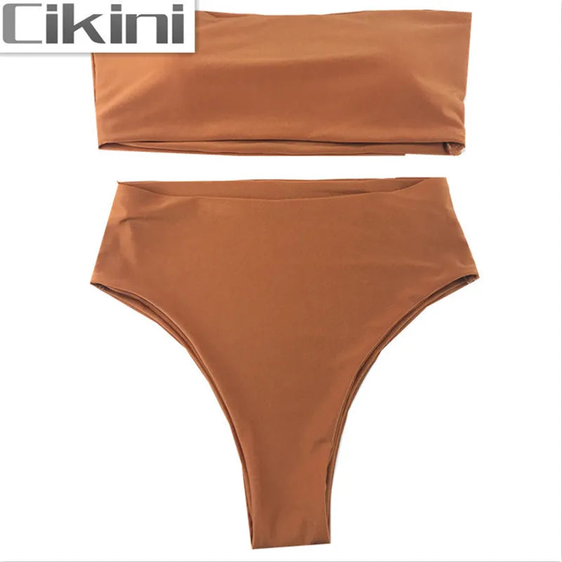 Dámské bikiny bez ramínek