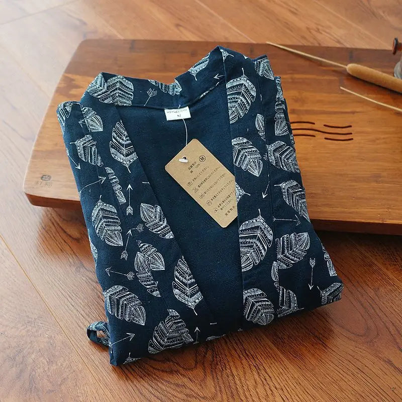Pánské kimono se vzorem