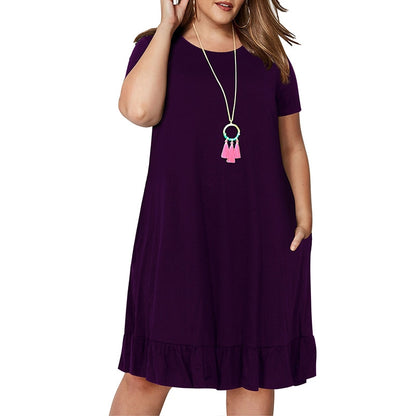 Dámské plus size letní šaty