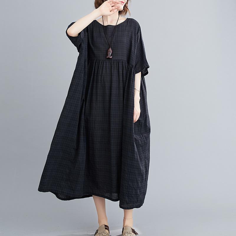 Dámské volné plus size letní šaty