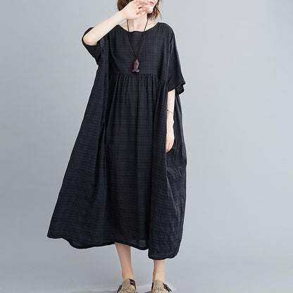 Dámské volné plus size letní šaty