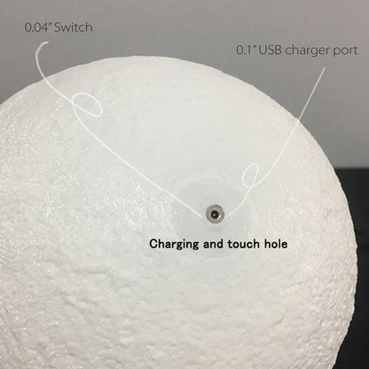 Lampa ve stylu měsíce