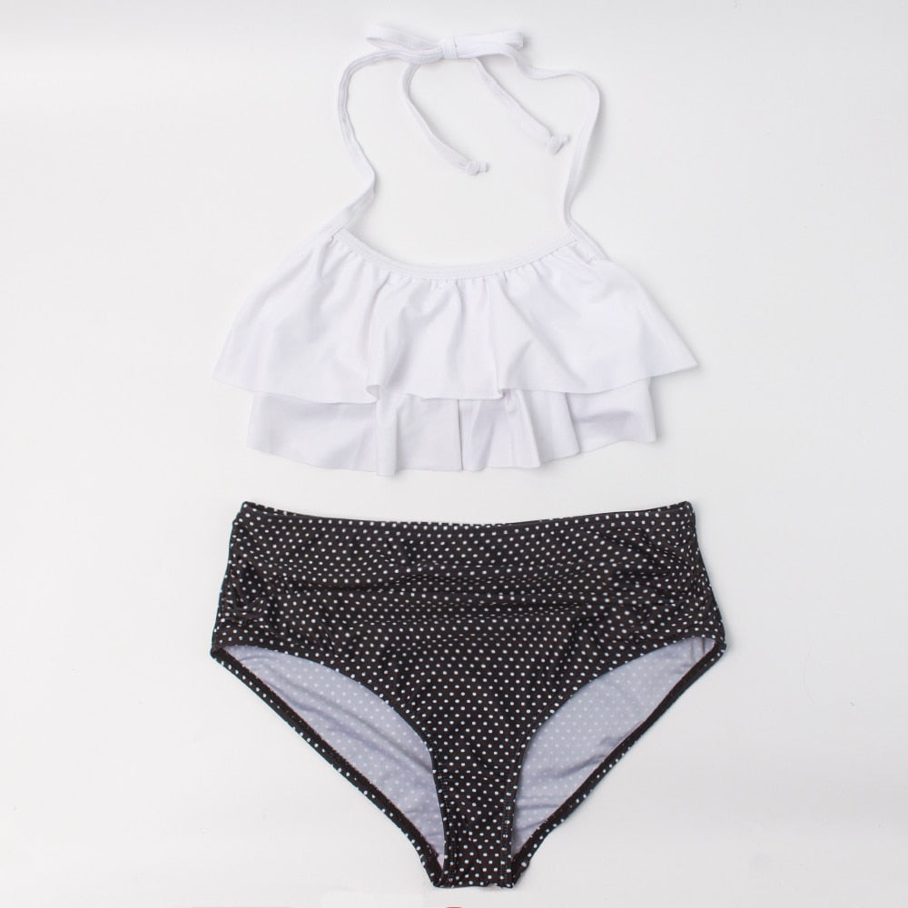 Dívčí bikiny se vzorem