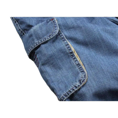 Pánské denim kraťasy