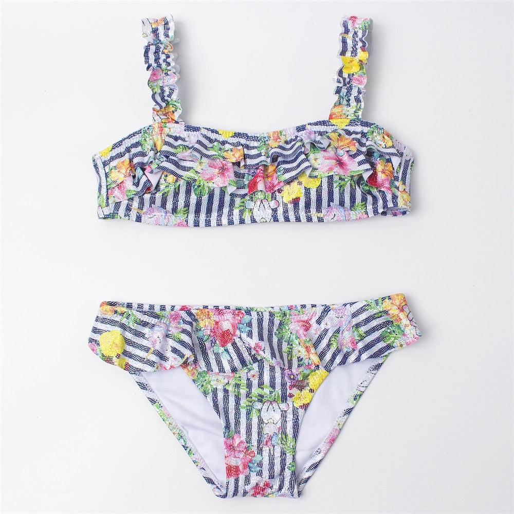 Dívčí bikiny se vzorem
