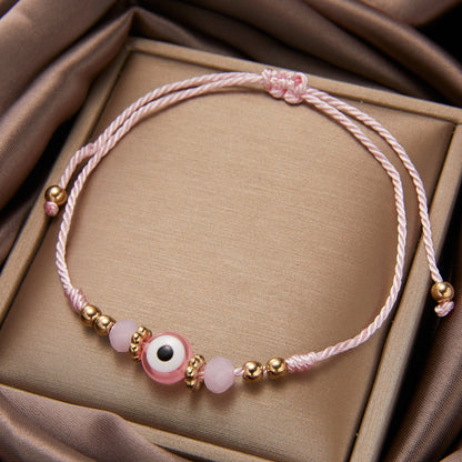 Jednoduchý náramek Evil eye