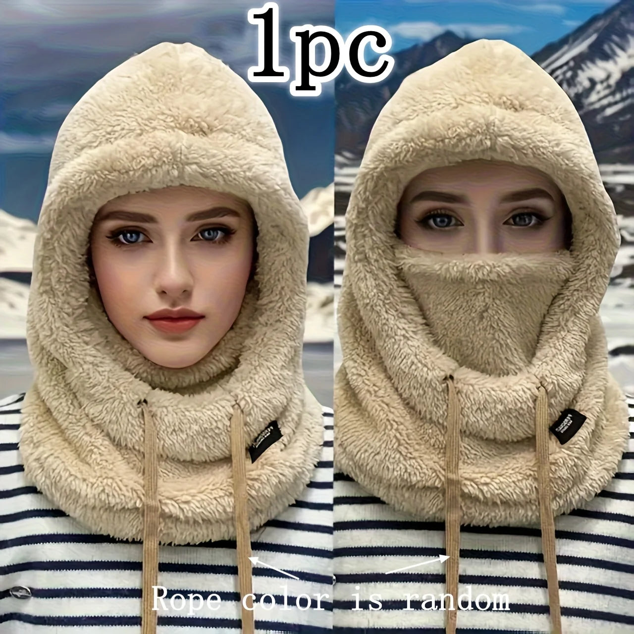 Dámská zateplená balaclava