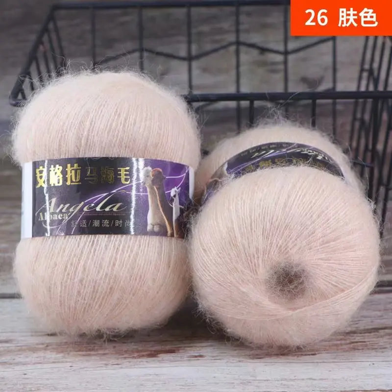 Příze Alpaca a Mohér
