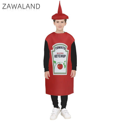 Kostým kečup a hořčice