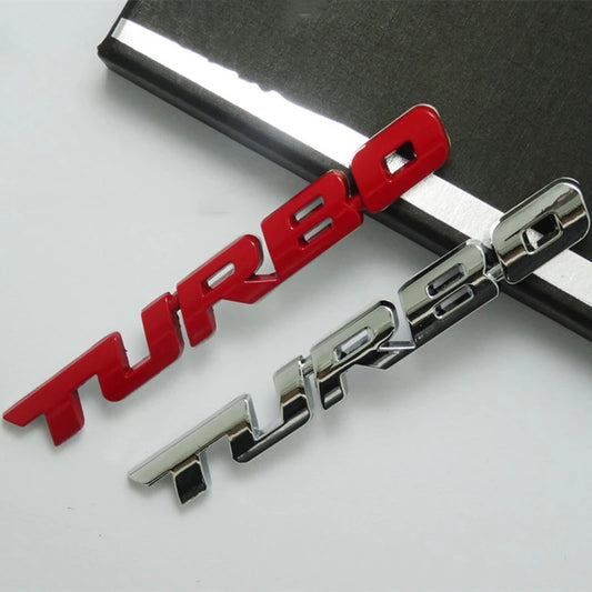 Samolepka Turbo na auto