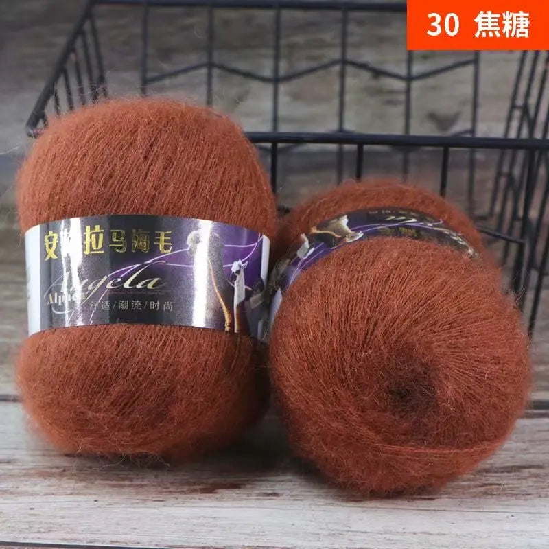 Příze Alpaca a Mohér
