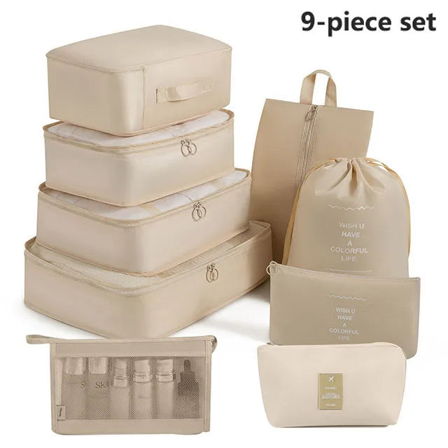 Set organizérů do kufru 11 ks