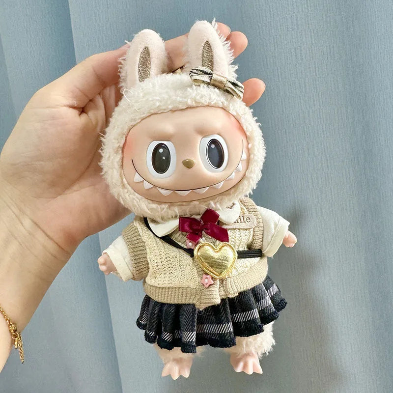 Set oblečení pro Labubu Škola