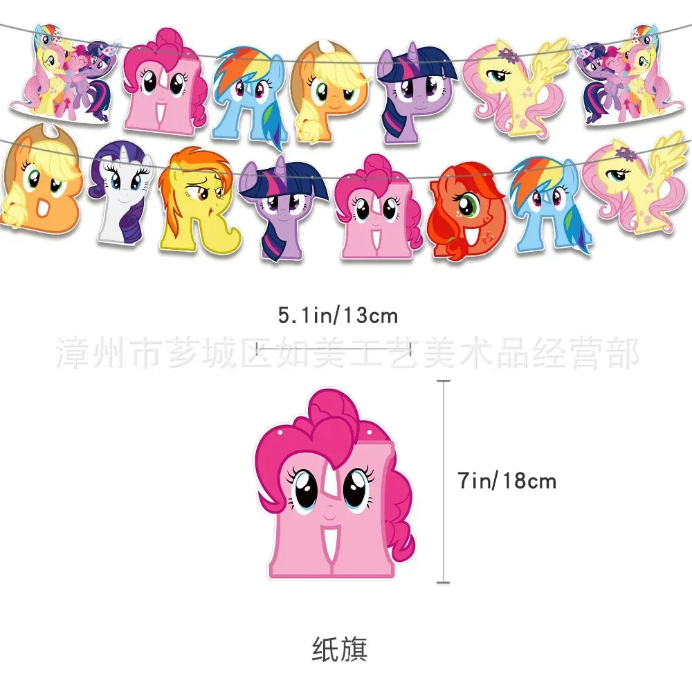 Doplňky na oslavu My little Pony