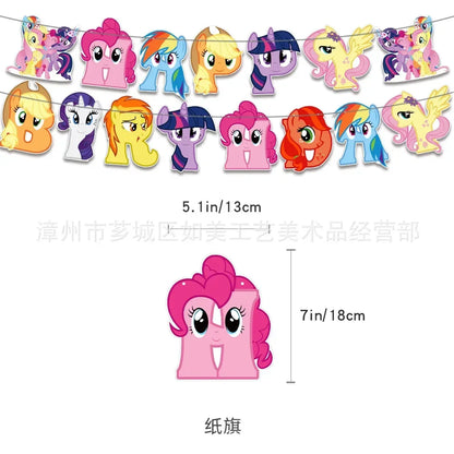 Doplňky na oslavu My little Pony