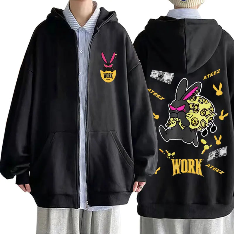 Unisex mikina Kpop ATEEZ