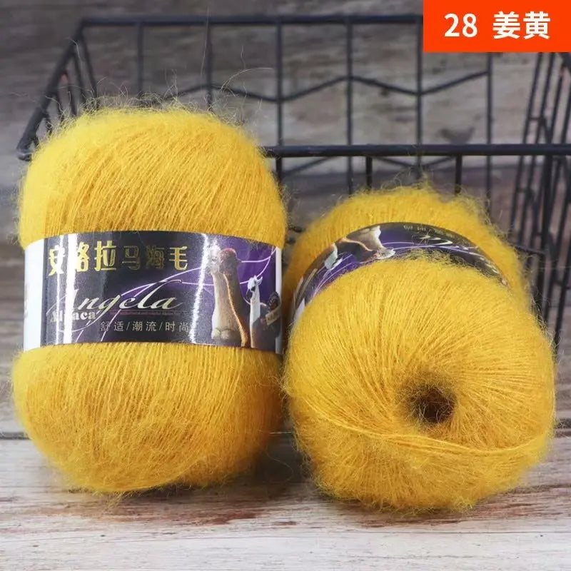Příze Alpaca a Mohér