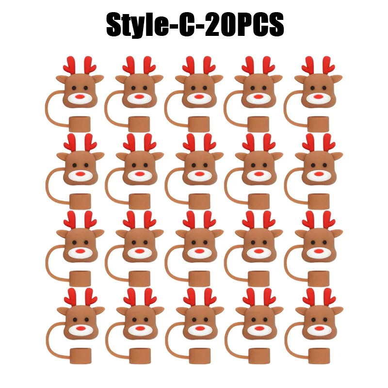 Vánoční ozdoby na Stanley brčka