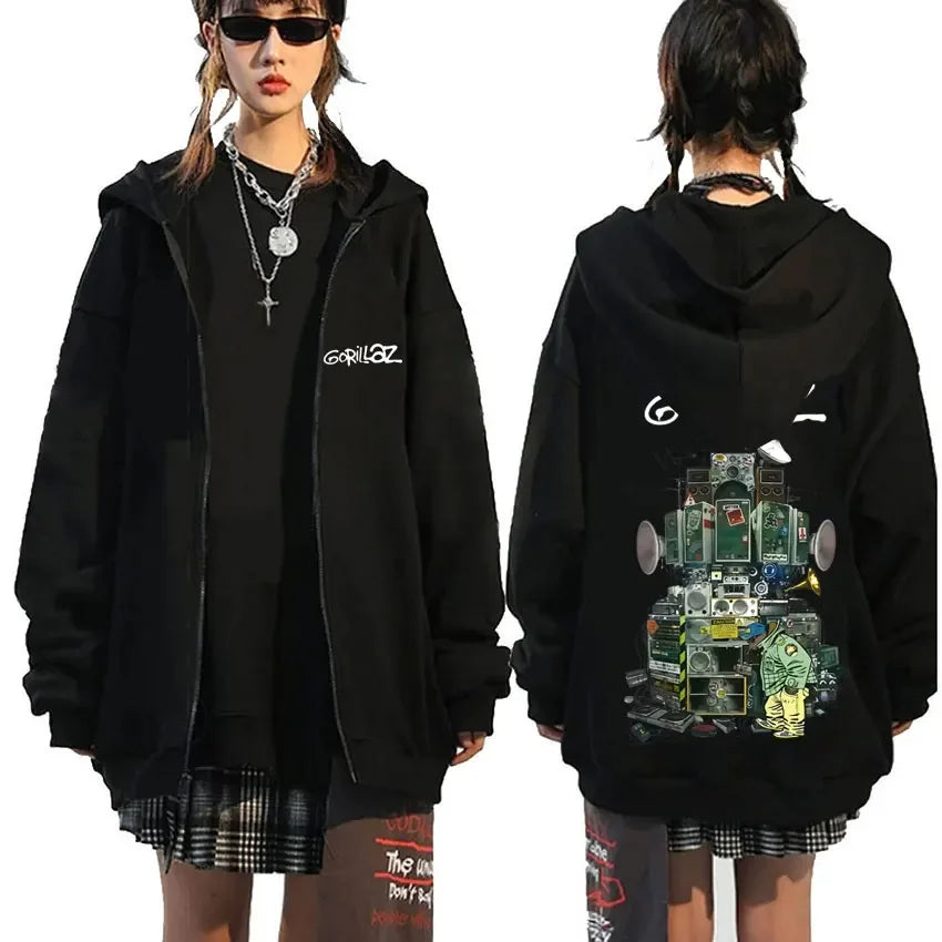 Unisex mikina Gorillaz