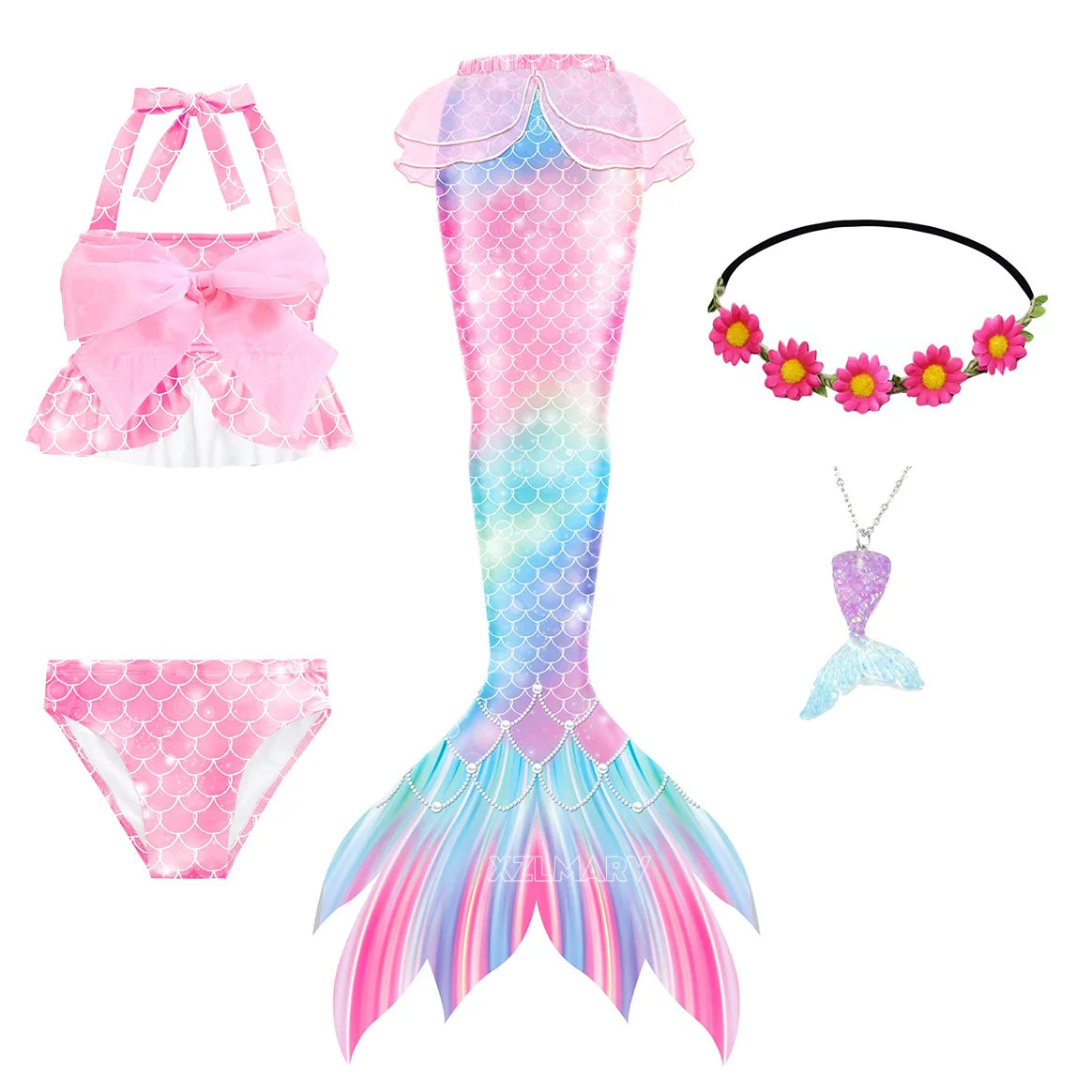 Dívčí plavky mořské panny