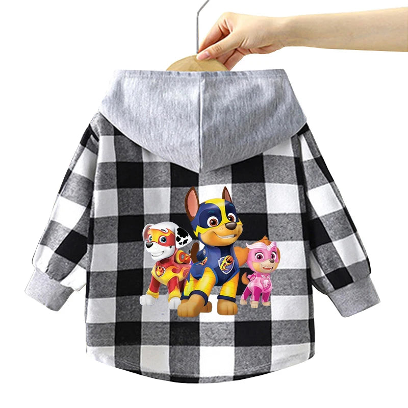 Košile s kapucí Tlapková patrola