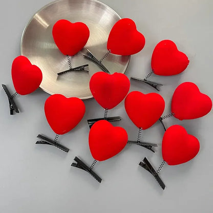 Klipy se srdíčkem 50 ks