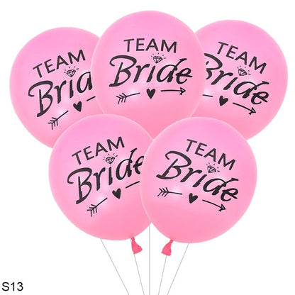 Balónky Team Bride
