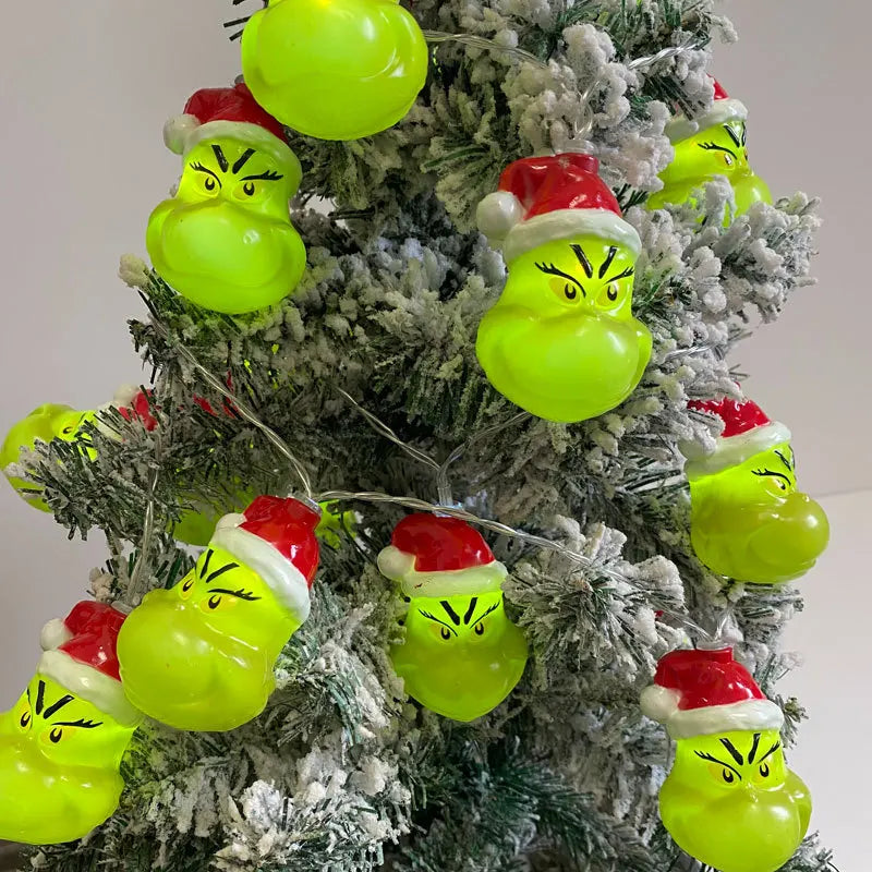 LED řetěz Grinch
