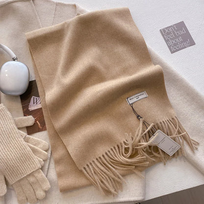 Dámská šála s vlnou