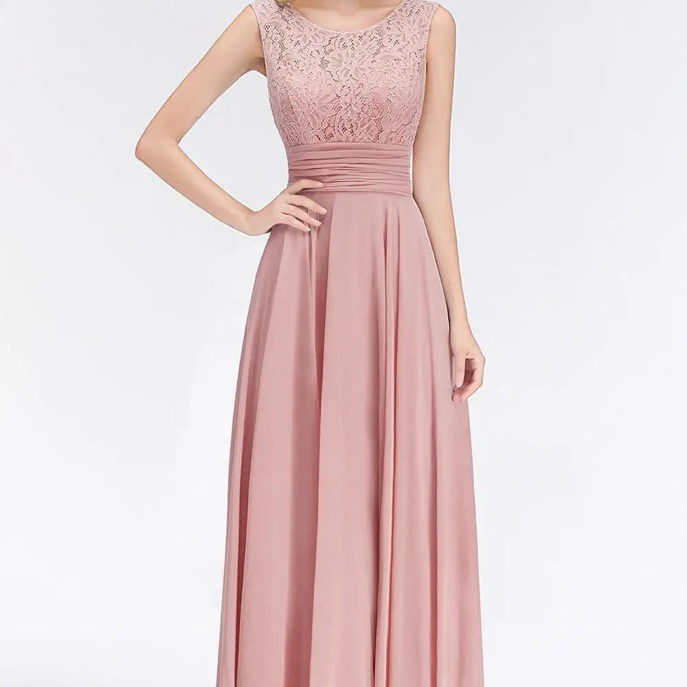 Plesové šaty bez rukávu