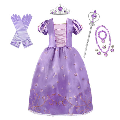 Dívčí kostým pro princezny