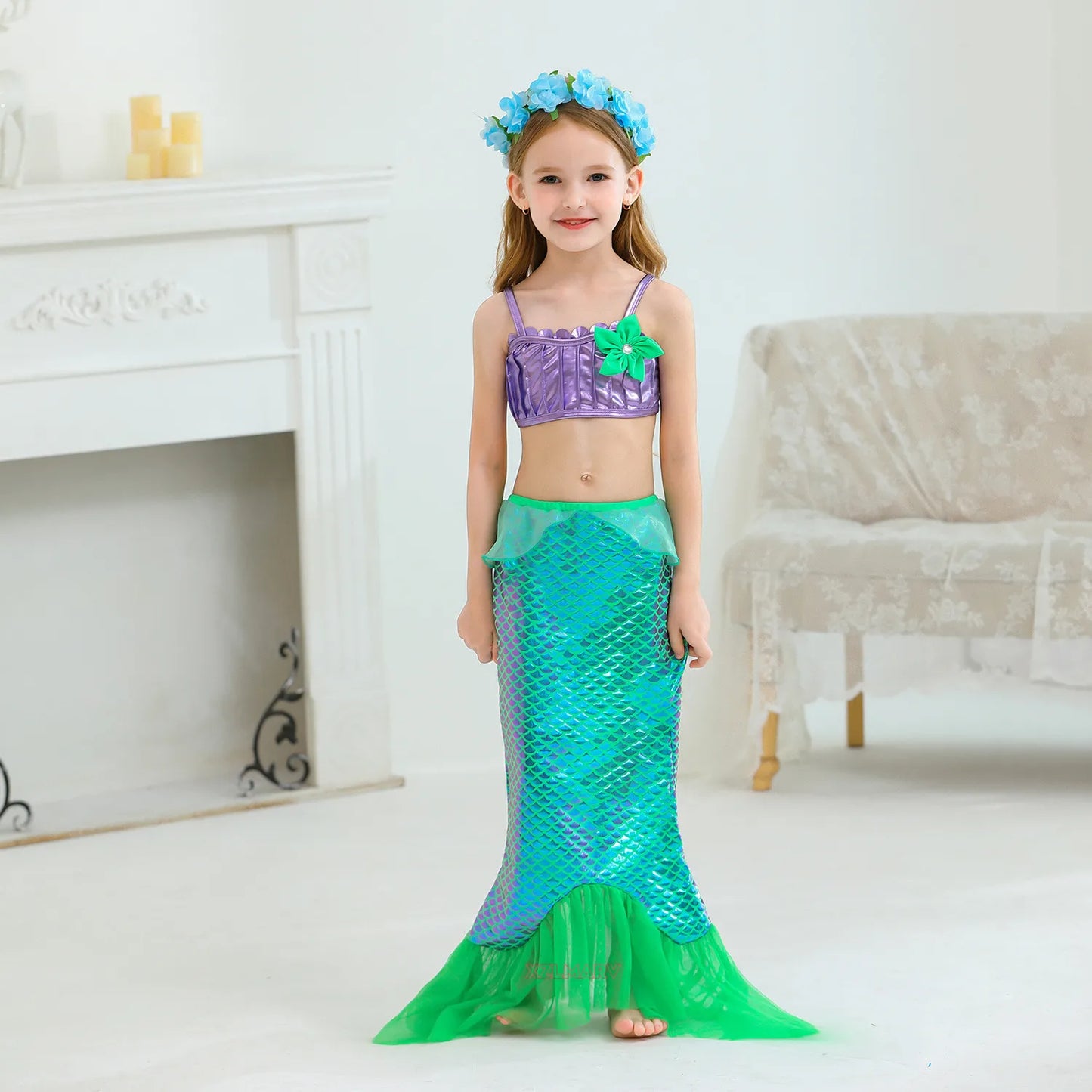 Dívčí kostým Ariel