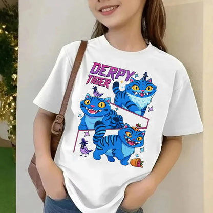 Dívčí oversized triko Demon Hunters