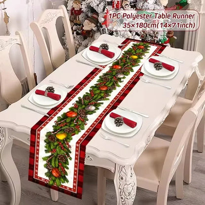 Vánoční běhoun na stůl