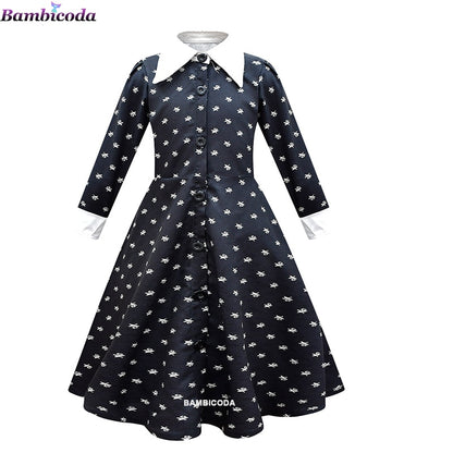 Dívčí kostým Wednesday