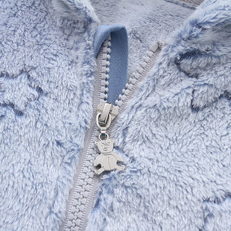 Teplý měkký overal pro miminka