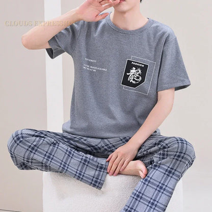 Pánské pyžamo s potiskem