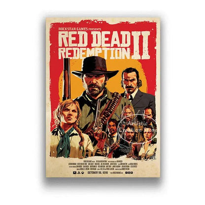 Plakát Red Dead Redemption