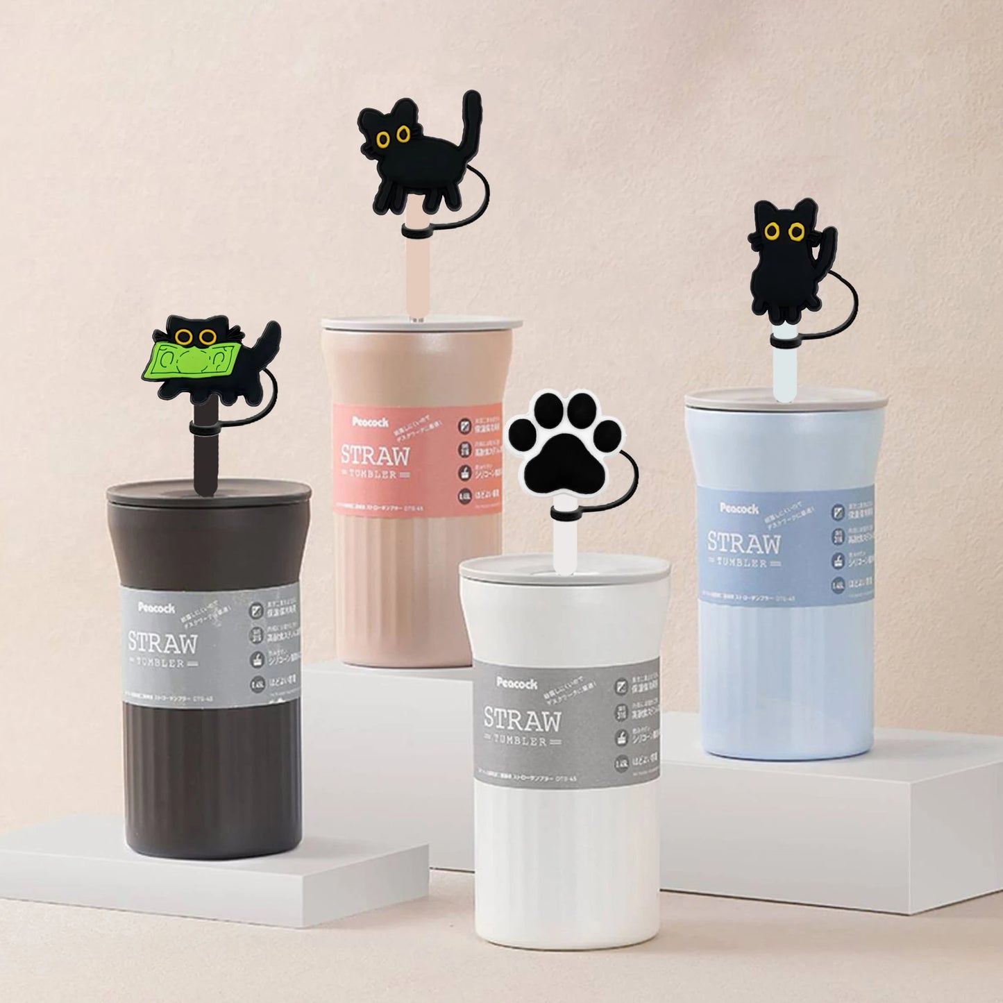 Doplňky na Stanley cup Černá kočka