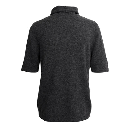 Dámský kašmírový svetr s krátkým rukávem