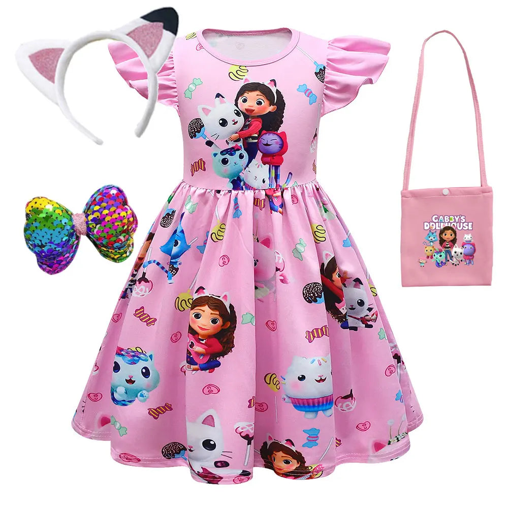 Dívčí šaty a doplňky Gabbys Dollhouse