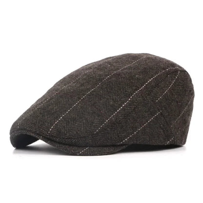 Pánský beret se vzorem