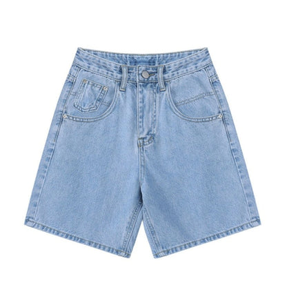 Dámské denim kraťasy