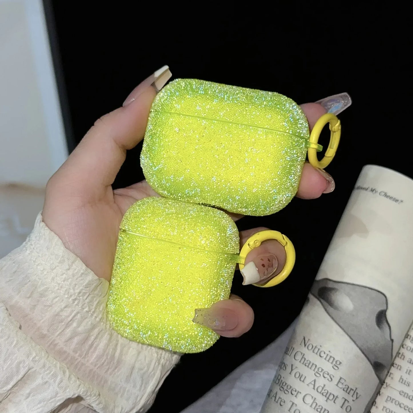 Třpytivý obal na Airpods