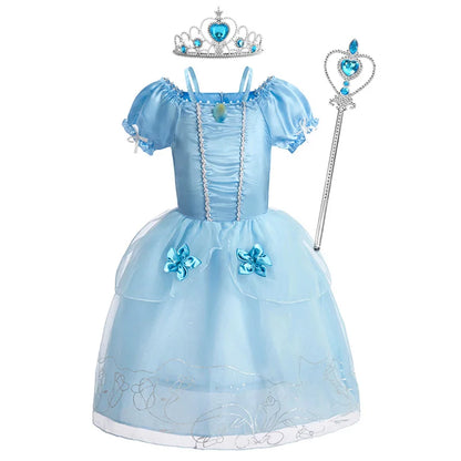 Dívčí kostým pro princezny